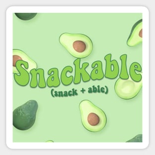 Snackable Sticker